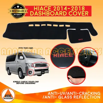 Toyota HiAce 2004-2018 Commuter nomad rubber car mat with piping