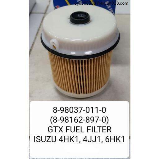 Oil filter paper ☬Fuel Filter Isuzu 4HK1, 4JJ1, 6HK1 8980370110 8