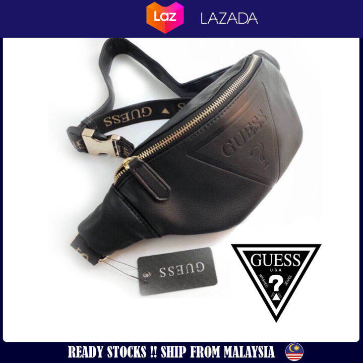 GUESS WAIST BAG CROSSBODY POUCH BAG Lazada