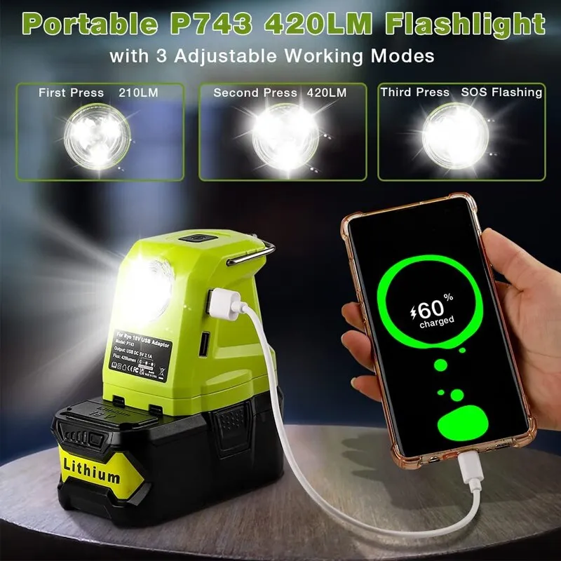 18V ONE+ Lithium-Ion Portable Power Source