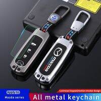 สมาร์ทรถ Key Fob พวงกุญแจสำหรับ Mazda 2 3 5 6 CX3 CX5 CX7 CX8 CX9อุปกรณ์ระยะไกลเชลล์ป้องกันชุดจัดแต่งทรงผม