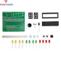 PANTHON ชุดสัญญาณไฟขนาดเล็กตัวคุมไฟจราจร Sequencer สำหรับนักเรียนและชุดบัดกรีระดับเริ่มต้น