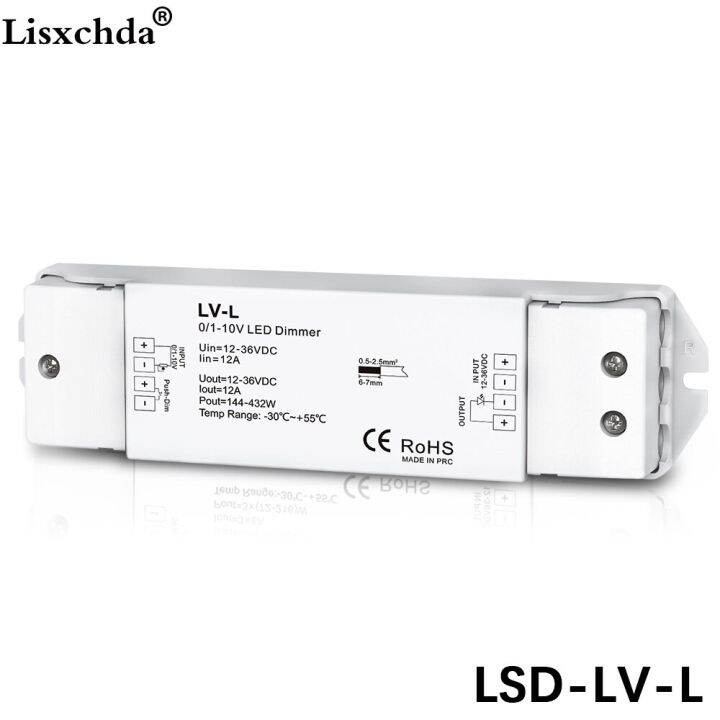 worth-buy-dc5-36v-0-1-10v-ตัวควบคุมหรี่แสงไฟ1ช่อง0-1-10v-อินพุต1ช่อง-pwm-เอาต์พุตใช้สำหรับไฟระบบ-led-ฟลูออเรสเซนต์