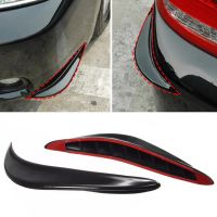 【cw】 2pcs Car Styling Rubber Protector Stickers Guards Buffer Trim Molding Anti Scratch Protection Strip