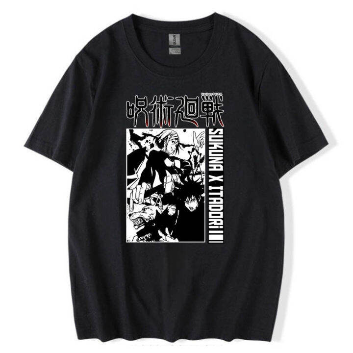 Jujutsu Kaisen t shirts Itadori Yuji Ryomen Sukuna Megumi Fushiguro ...