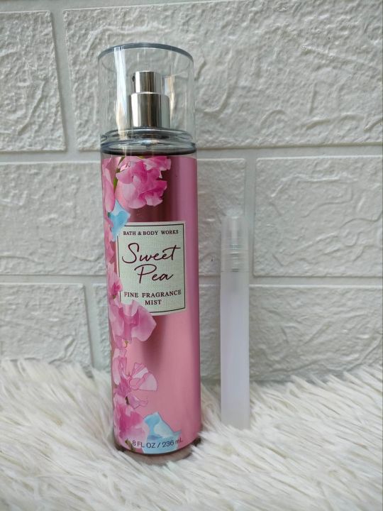 Bath and Body Works Sweet Pea 10 ml Fine Fragrance Mist from USA ...