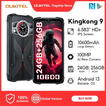Cubot KingKong 9 Rugged Phone 100MP Helio G99 120Hz 24GB RAM+256GB