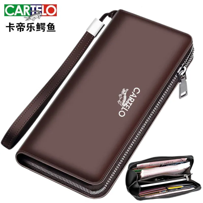 Men's Luxurious Long Clutch Wallet