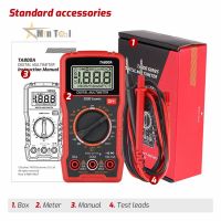 ZZOOI TA800A Digital Multimeter Mini Ture RMS AC DC NCV Auto Range Digital Multimeters Tester Ohm Hz Voltage Meter Measuring Tool