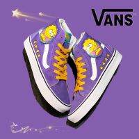 Best Sale Original✅ VAN* S- K- 8-Hi x "The Simps0ns-" Sports Shoes Canvas Shoes Fashion Running Shoes Purple （Free Shipping）