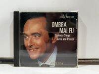 1 CD MUSIC ซีดีเพลงสากล The THREE TENORS  OMBRA MAI FU Carreras Sings Love and Prayer (A9D80)