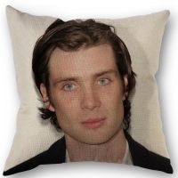 [Dudu home furnishing] 45X4ปลอกหมอนหมอนผ้าลินินผ้าฝ้ายซิปตาราง Cillian Murphy ปลอกหมอน5ซม. ห้องนอนบ้านงานแต่งงานตกแต่ง1213