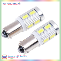 yangguangxin 2x BAX9S H6W 10หลอดไฟ LED ไฟท้าย12V