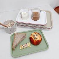 ◑ Nordic Storage Tray Handy Colorful Food Tray Plastic Tray for Fruit