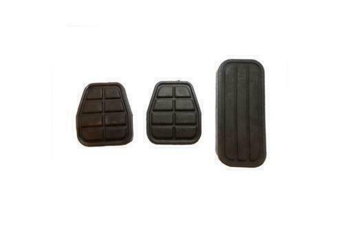 Black Pedal Rubber Manual Trans Set For VW Golf MK2 MK3 Corrado Transporter T4