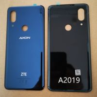 ตัวครอบ Axon9Pro ใหม่สำหรับ ZTE Axon 9 Pro กระจก A2019ฝาหลังปิดโทรศัพท์เคสด้านหลังซ่อมประตูหลังโทรศัพท์ + กาว