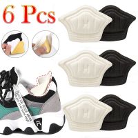 6pcs Insoles Patch Heel Pads for Sport Shoes Pain Relief Antiwear Feet Pad Adjustable Size Protector Back Sticker Cushion Insole Shoes Accessories