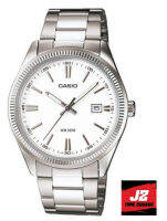 Casio ของแท้ 100% นาฬิกาผู้ชายทางการ ใส่ทำงาน ใส่ออกงาน ดูเรียบหรู กันน้ำ MTP-1302D-7A1 สายเหล็กประกัน CMG