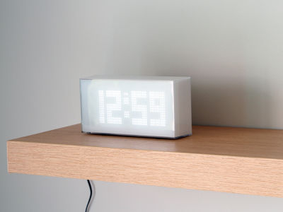 iamclock LED Alarm Clock รุ่น 2119W (สีขาว)