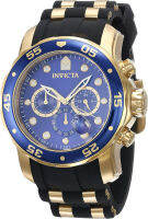 Invicta Mens 17882 Pro Diver Analog Display Swiss Quartz Black Watch