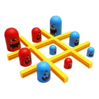 Tic Tac Toe Game Board Games of Big Eat Small Games Set for Kids and Family Games Classic Board Game Accessaries