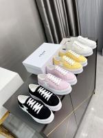 celinˉecanvas shoes thick bottom increased fashion casual small white shoes canvas sneakers