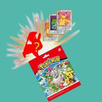 Pokemon Pikachu Lucky Pack 24Pcs Children Boys Girls Toys Anime Cartoon Action Pvc Figure Model Doll Cards Kids Gift