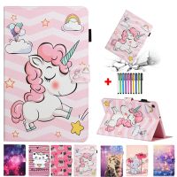 Tablet For Samsung Galaxy Tab A7 Case 2020 A8 SM-X200-X205 Coque Kids Unicorn Shell Samsung Tab A7 Lite Cover 2021 SM-T220 T225