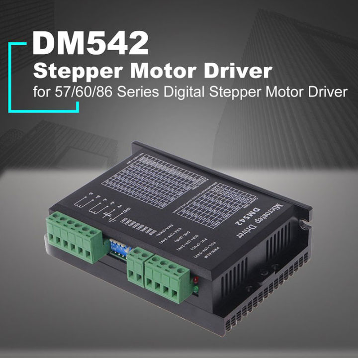 dm542-m542-tb6600-dsp-ดิจิตอลสเต็ปเปอร์42-57-86ตัวควบคุมไดร์ฟเวอร์มอเตอร์256ส่วนย่อยแทนที่