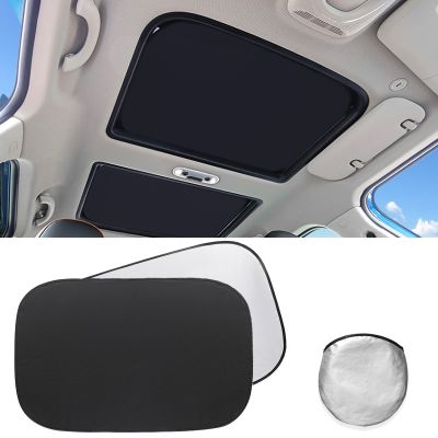 hot【DT】▫  2pcs Car Sunroof Sunshade Cover Fordable UV Block Cooper R55 R56 R60 R61 F56 Parasol