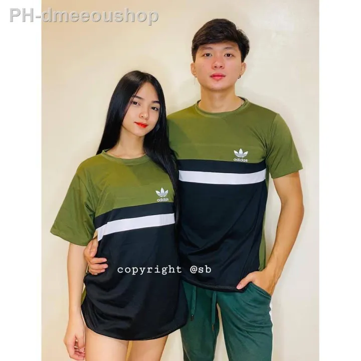 adidas couple t shirt