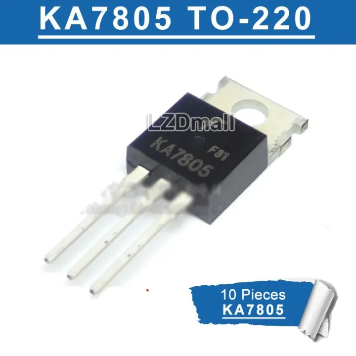 10Pcs Ka7805 To-220 5V 1.5A Regulator Triode | Lazada PH