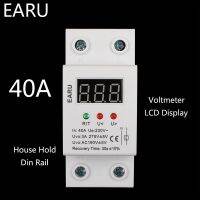 40a การกู้คืนด้วยตนเอง220V เรียกคืนอัตโนมัติรีเลย์ป้องกันแรงดันไฟฟ้าภายใต้แรงดันไฟฟ้าจอมอนิเตอร์โวลต์มิเตอร์ Lcd