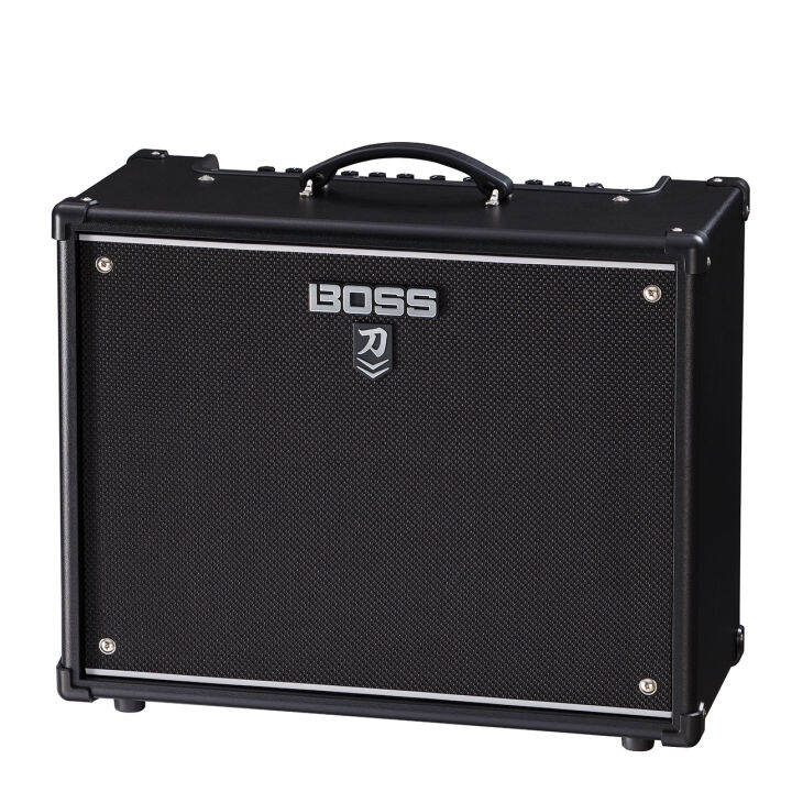 boss-katana-100-mkii-แอมป์กีตาร์-แอมป์กีตาร์ไฟฟ้า-แอมป์โปร่งอะคูสติค-100-วัตต์-ระดับมืออาชีพ-มีเสียงเเอมป์-5-เสียง-ลำโพงใหญ่-12-นิ้ว-มีขาตั้งปรับใ