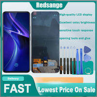 Redsange จอ OLED สำหรับ Vivo X27 Pro/ V1836A, V1836T, V1838T แอลซีดีหน้าจอสัมผัสประกอบ Digitizer สำหรับ Vivo X27 Pro LCD