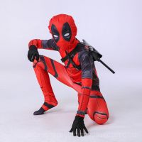 [0714]GZXY-COS-B Deadpool Deadpool One-Piece Tight Childrens Spider-Man Clothing Adult Suit Halloween  Gift  Boy Comic  Animation  Cosplay  13N0TH