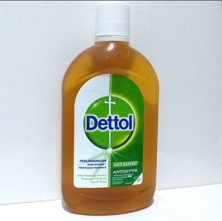 Dettol Detol Cair Antibakteri And Antiseptik 495ml Lazada Indonesia