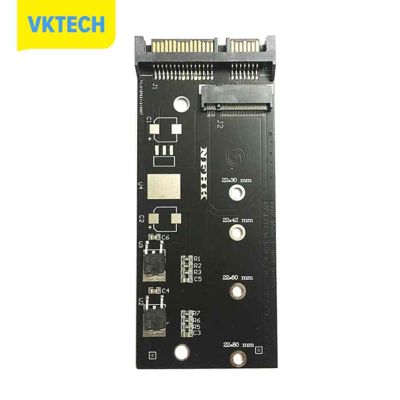 [Vktech] M.2 NGFF206 NGFF SATA SSD เป็น SATA 7 + การ์ดอะแดปเตอร์15Pin 2230-2280อุปกรณ์เสริมบอร์ด
