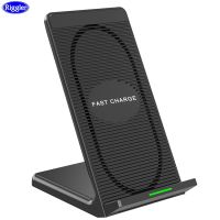 Desk Charging Station Wireless Charger Cooling Fan 10W Fast Charge Phone Holder for 11pro 11 XS XR