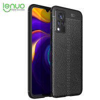 【Clearance sale】 【Discount】 Lenuo สำหรับ V21 / V21e 5G / V20 Se/ Y70 Soft TPU Case-All-Inclusive Protection Dermatoglyph โทรศัพท์ซิลิโคนฝาหลัง