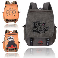 One Piece Naruto Attack on Titan Backpack for Women Men Student Large Capacity Print Personality Multipurpose Bags