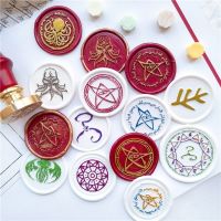 【CW】 Cthulhu octopus symbol wax seal stamp the Sign Mythos Necronomicon Call of CthulhuHastur Elder