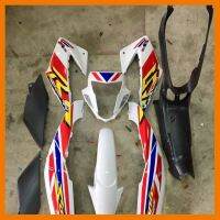 ? ราคาถูกที่สุด? เฟรมรถ กรอบรถ ชุดสีโซนิคตัวใหม่ขาวล้วนลายประเทศไทย &amp; ปิดกรอง 1 คู่ &amp; คอลโทรลกลาง 1 ชิ้น (ปี2004-2007)10 ชิ้นพร้อมลาย ##อุปกรณ์มอเตอร์ไชค์ ยานยนต์ ครอบไฟท้าย ครอบไฟหน้า อะไหล่รถ อุปกรณ์เสริมมอเตอร์ไชค์ สติกเกอร์ หมวกกันน็อค