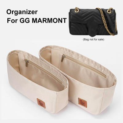 ผ้าซาตินสำหรับกระเป๋ากระเป๋าสะพายไหล่ของผู้หญิง G G Mar Mont ช่องเก็บของมีซิปกระเป๋าเครื่องสำอาง