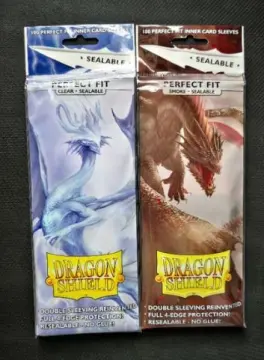 Dragon Shield - Japanese Size Sealable Perfect Fit Sleeves: Clear (100ct)