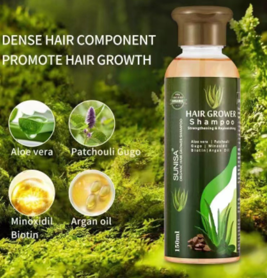 Original Extreme Sunisa Aloe Vera Hair Grower Shampoo Anti Hair Loss Essential Shampoo Hair 4408