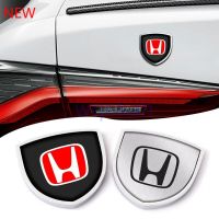 Modification upgrading 2pcs Car 3D Personalized Metal Emblem Decoration Stickers Decals Gift for Honda Mugen Power Civic Accords CRV Hrv Jazz CBR VTX VFR yang you