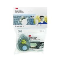 3M Mask ป้องกันสารเคมี 3200-55 พร้อมตลับกรอง 3311K-55