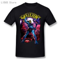 Men T-Shirt Couple New Masters Of The Universe Skeletor Evil Villain He-Man Cotton Wholesale O Neck Tee T-Shirt Valentines Day gift