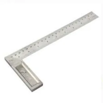 ORDINARY CAST STEEL Try Square 6''-12'' SESIKU L/ Stainless Steel L ...